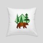 Coussin ours brun Coussin ours brun