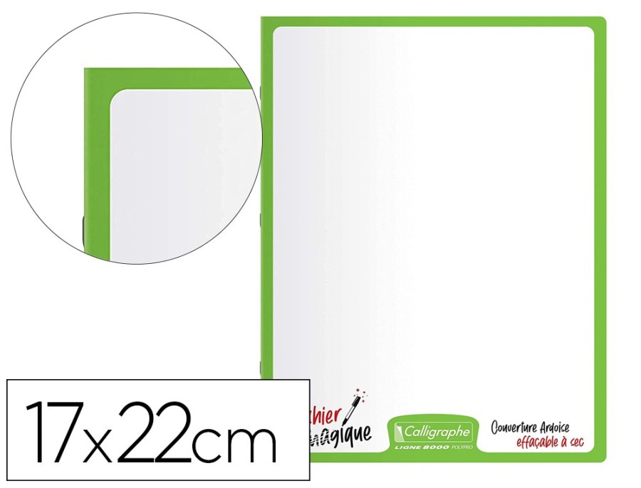 CAHIER MAGIQUE CLAIREFONTAINE CAHIER 170 X 220 MM 48 90 G 8000 POLYPRO CAHIER MAGIQUE CLAIREFONTAINE CAHIER 170 X 220 MM 48 90 G 8000 POLYPRO