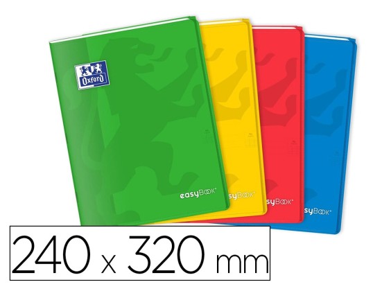 CAHIER HAMELIN EASYBOOK CAHIERS 240 X 320 MM ASS 96 PAGES OCEANIS AGRAFE