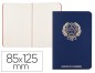 CARNET PIQUE CARPENTRAS DE NOTES 83 X 122 MM BLEU MARINE INES
