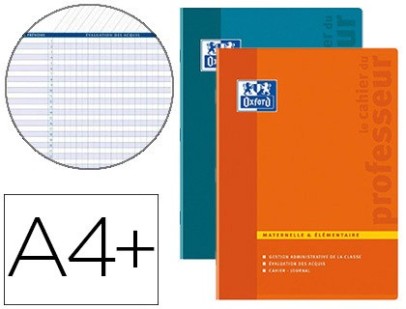 CAHIER ENSEIGNANTS OXFORD AGENDA DU PROFESSEUR DIN A4+ 100 MATERNELLE