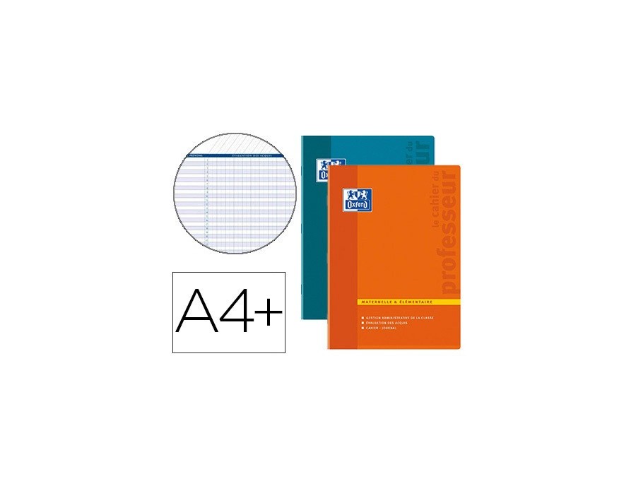 CAHIER ENSEIGNANTS OXFORD AGENDA DU PROFESSEUR DIN A4+ 100 MATERNELLE