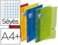 CAHIER PIQUE OXFORD CAHIERS DIN A4+ PP 96 SEYES 90 G OPENFLEX COUVERTURE