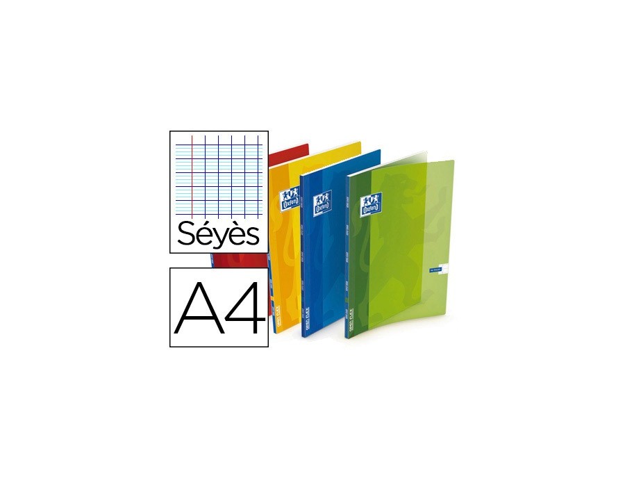CAHIER PIQUE OXFORD CAHIERS DIN A4 PP 96 SEYES 90 G OPENFLEX COUV
