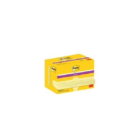 BLOC-NOTES POST-IT SUPER JAU 51 X MM 90 STICKY 51X51MM 90F