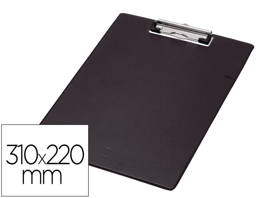 PORTE-BLOC Q-CONNECT CART RECOUVERT NOIR PVC Épaisseur 3MM COL