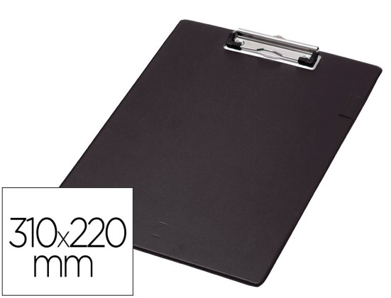 PORTE-BLOC Q-CONNECT CART RECOUVERT NOIR PVC Épaisseur 3MM COL