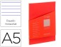CARNET ECOQUA PLUS FABRIANO A5 LIGNE ROUGE 90G 80F
