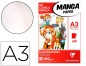 MANGA ILLUSTRATIONS BLOC COLLE CLAIREFONTAINE A3 29,7X42CM 100GR 50 FEUILLES MANGA ILLUSTRATIONS BLOC COLLE CLAIREFONTAINE A3 29,7X42CM 100GR 50 FEUILLES