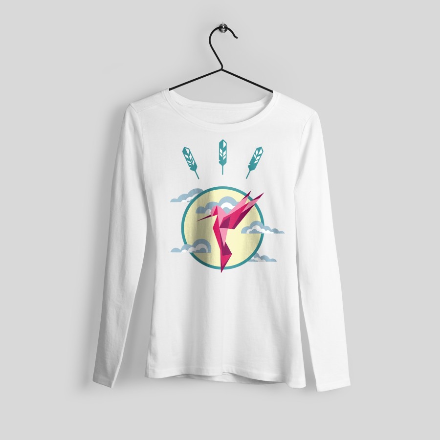 Pull imprimé colibri Pull imprimé colibri