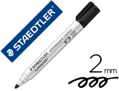 Marqueur steadtler tableau blanc dry safe pointe ogive noir