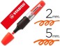 Surligneur stabilo luminator design futuriste forme fuselée corps transparent longue durée couleur orange Surligneur stabilo luminator design futuriste forme fuselée corps transparent longue durée couleur orange