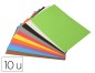 F MOUSSE O'COLOR CAOUT EVA 30X40CM 10 COL ASS POCH 10 UNI