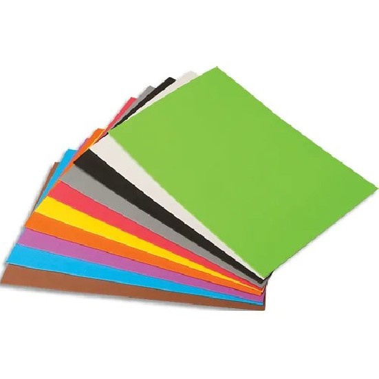 10 feuilles mousse caoutchouc eva ocolor 20x30cm 10 feuilles