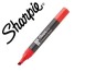 Marqueur sharpie permanent w10 pointe biseau rouge