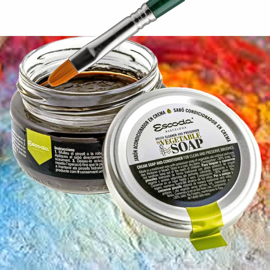 Créme végétal ESCODA pour pinceau Créme végétal ESCODA pour pinceau