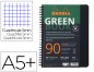 CAHIER RHODIACTIVE GREENBOOK RHODIA SPI 5/5 A5+ NOIR PP 160