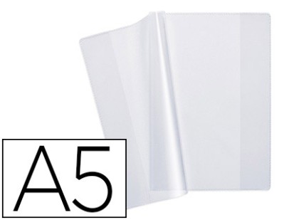 PROTEGE-CAHIER ELBA PVC CRISTAL 15/100E A5 INCOLORE