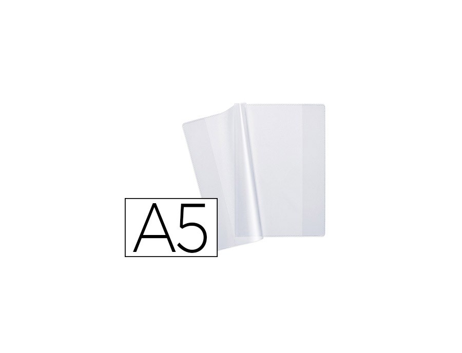 PROTEGE-CAHIER ELBA PVC CRISTAL 15/100E A5 INCOLORE