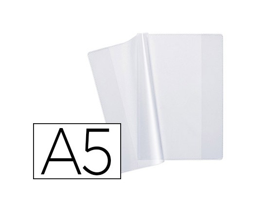 PROTEGE-CAHIER ELBA PVC CRISTAL 15/100E A5 INCOLORE