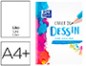 CAH DESSIN OXF COUV CARTE PELLIC A4+ 24X32CM 24 PAGES 120G