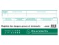REGISTRE DANGERS GRAVES ET IMMINENTS EXACOMPTA PIQUE 240X320MM