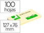 BLOC-NOTES Q-C QUICK ADH JAU 76X127MM 100F