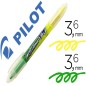Surligneur pilot begreen spotliter double pointe jaune et vert Surligneur pilot begreen spotliter double pointe jaune et vert