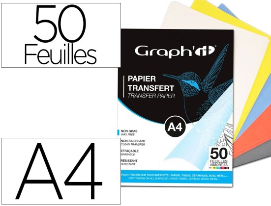Papier Transfert GRAPH IT A4