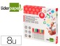 Marqueur liderpapel encre craie liquide pointe ronde trait de 6 mm boite de 8 coloris assortis. Marqueur liderpapel encre craie liquide pointe ronde trait de 6 mm boite de 8 coloris assortis.
