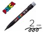 Marqueur peinture posca pointe pinceau PC350 noir Marqueur peinture posca pointe pinceau PC350 noir