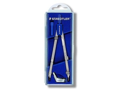 Compas staedler basic mars 554 t01 rallonge télescopique universelle attache-compas pointe rechange mine boîtier