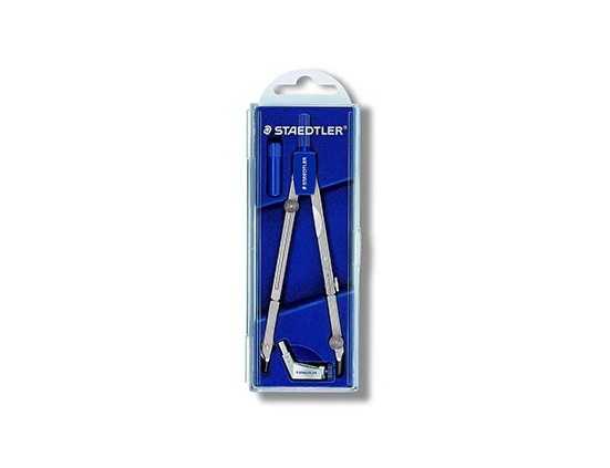 Compas staedler basic mars 554 t01 rallonge télescopique universelle attache-compas pointe rechange mine boîtier